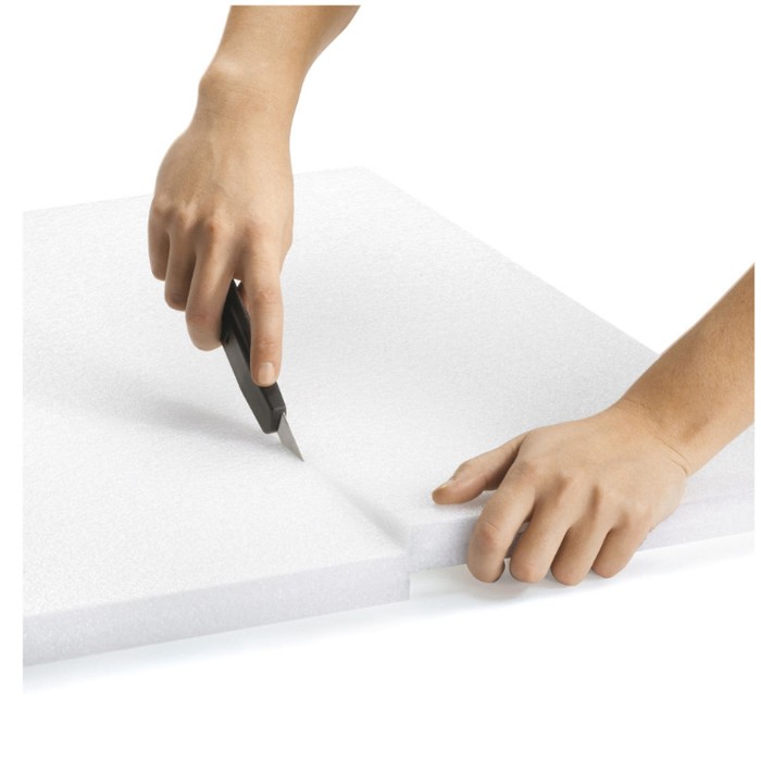 Plaque Polystyrène Blanc 2 cm