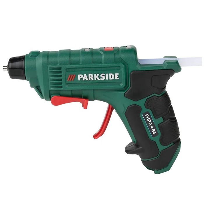 PARKSIDE® Pistolet à colle sans fil »PHPA 4 B3«