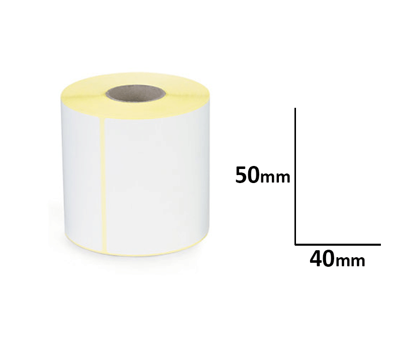Étiquette Standard Mat 50×40mm