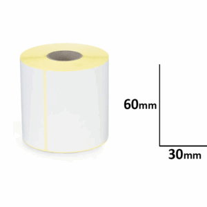 Étiquette Standard Mat 60×30mm