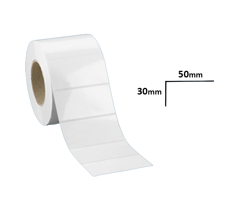 Étiquette Standard Brillant 50×30mm