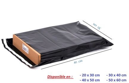 50 Sacs d’expédition Marron sans pochette, 60 x 70 cm :