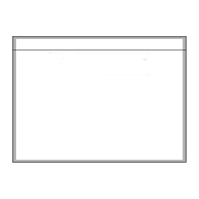 Porte documents transparents autocollants 17*25