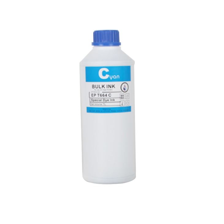 Bouteille encre cyan 1 LITRE