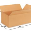 20  Carton Kraft 36x21x17 cm
