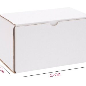 Carton Blanc 20x11.5x12 cm