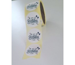 50 ÉTIQUETTE PERSONNALISÉE