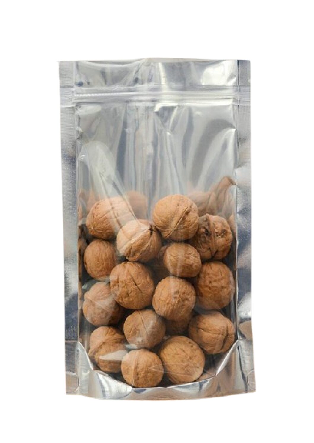 SAC EN ALLUMIUM FACE TRASPARENT 12*20