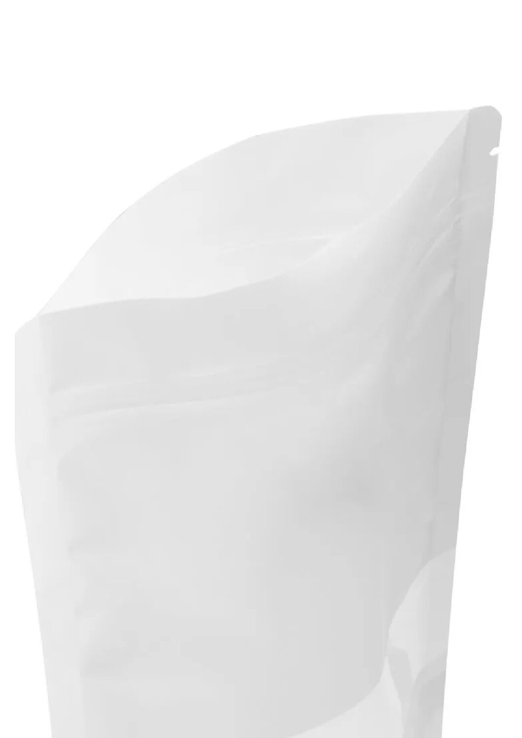 Pochette Zip En Blanc Avec Fenêtre 16*22