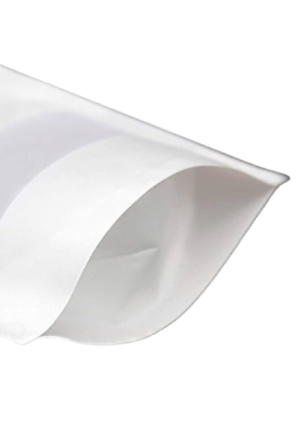 Pochette Zip En Blanc Avec Fenêtre 16*22