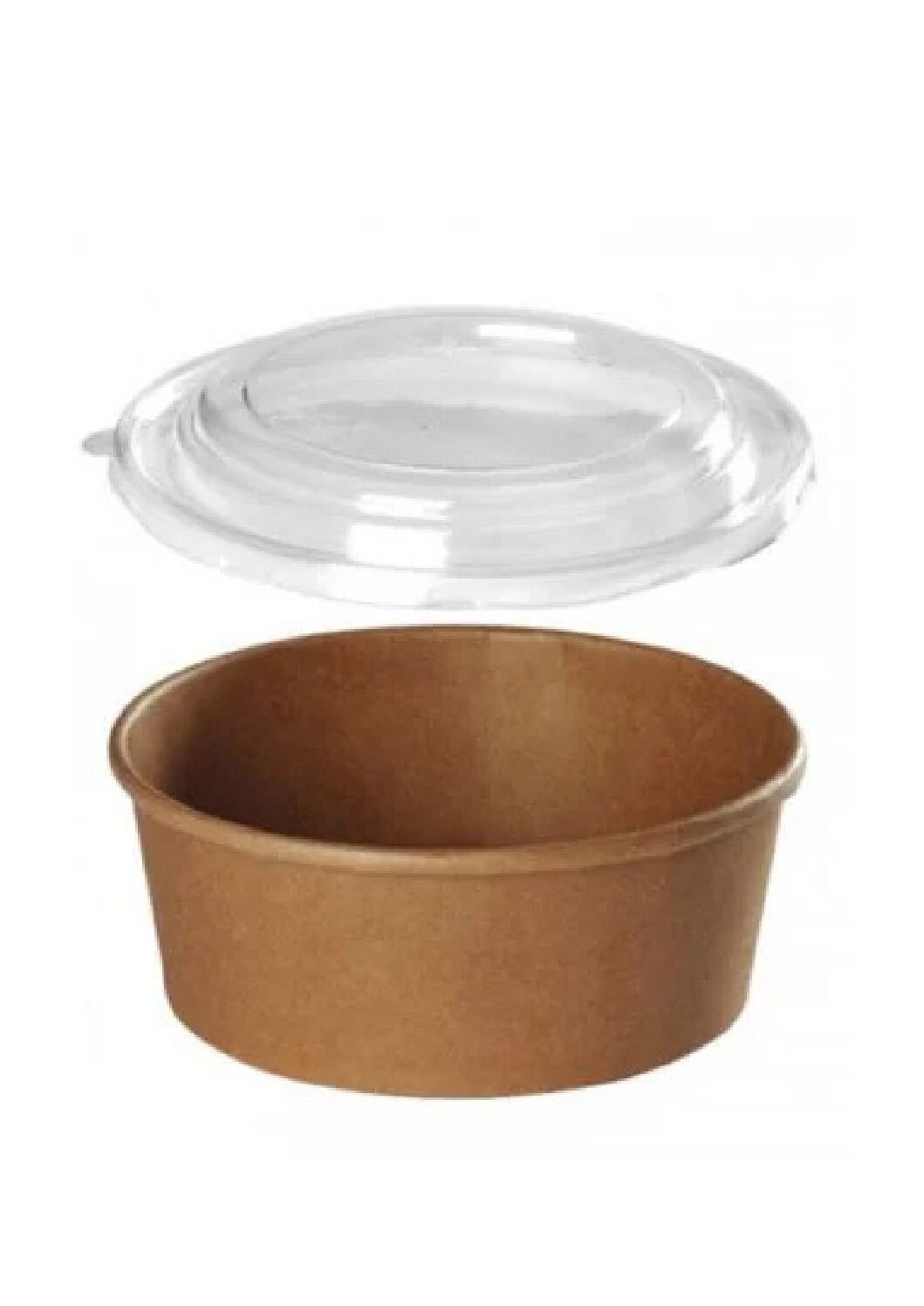 barquette kraft Food Avec couvercle