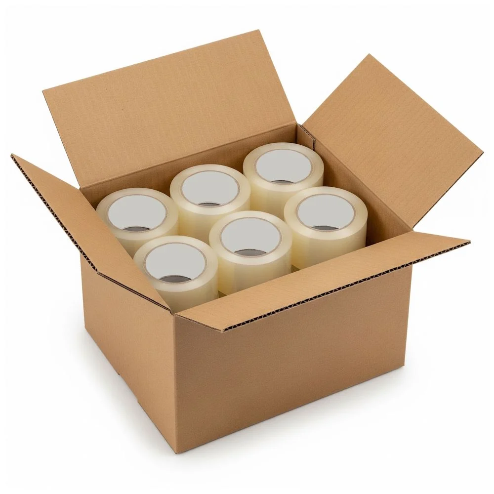 Carton : Ruban Adhésif Transparent 48 Mm X 100m