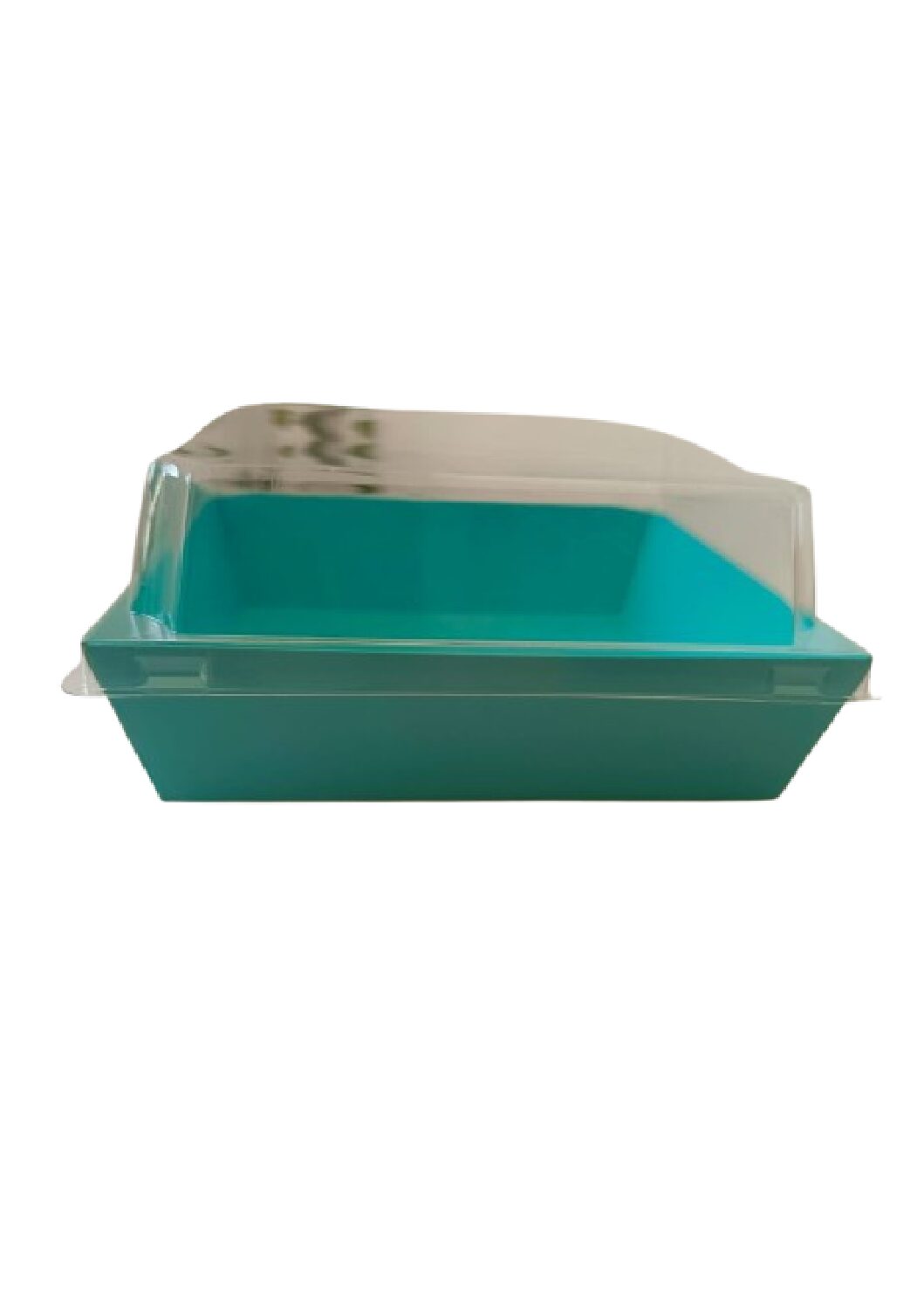 BOITE CARTON BIO 267 CARRE+CV TRANSPARENT