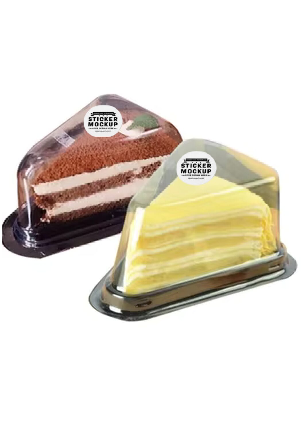 Barquette cheesecake en PET