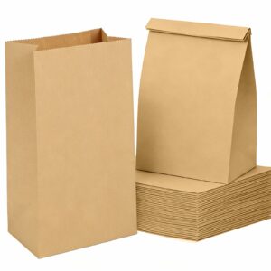 250 Sac kraft brun sans poignée 11.5*27.5*18