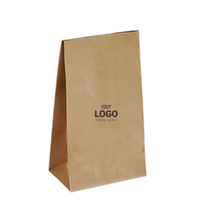 SAC PAPIER fond plat 23x8x43 kraft brun