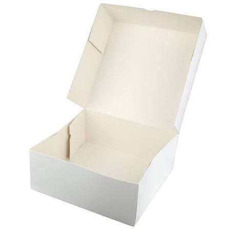 BOITE GATEAU 20*20 EN BLANC