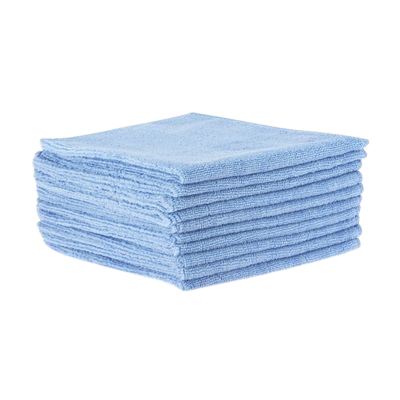 LAVETTE MICROFIBRE POUR VITRE 35*35CM BLEU TIT