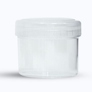 Pot en plastique Transparent 100g