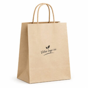 Sac kraft 24*25*13 personnalisé