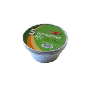 5 Barquettes Alu Diam 85mm AC TOPPROTECT