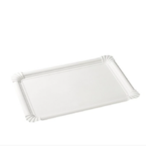 lot de 20, PLATEAU QUICK 225*160 BLANC– Plateau rectangulaire
