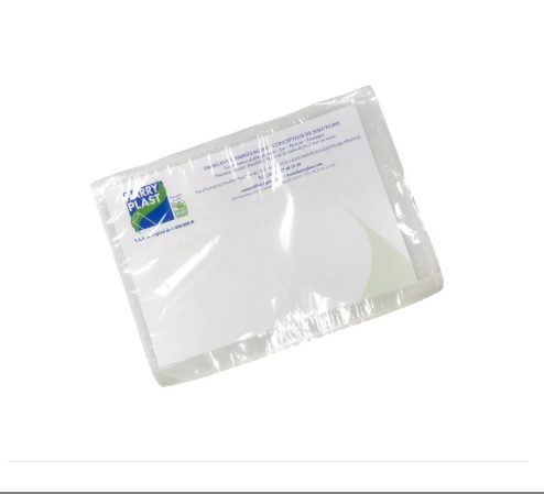 Lot de 1000 - Pochette A5 porte-documents adhésives transparente