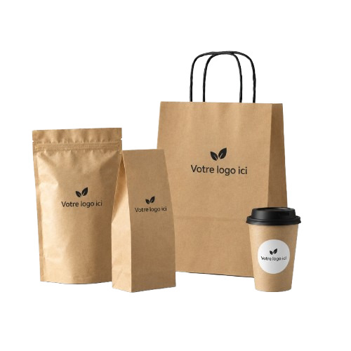 Pack café 50 piéces personnalisés