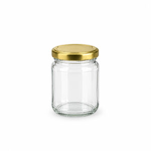 Bouteille 250ML en verre avec capsule argent diam 38