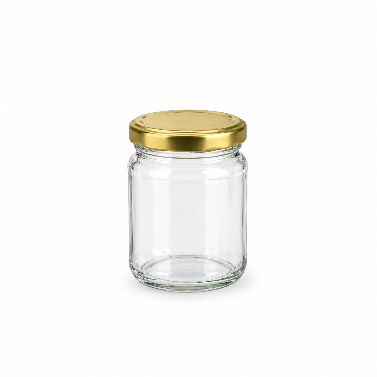 Bouteille 250ML en verre avec capsule argent diam 38